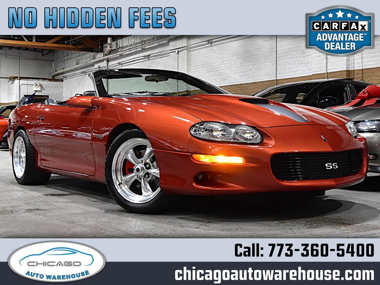 2002 Chevrolet Camaro 2dr Convertible Z28 SS