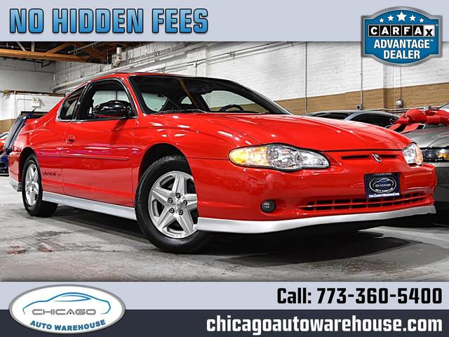Red 2002 Chevrolet Monte Carlo Coupe Front-Wheel Drive Automatic