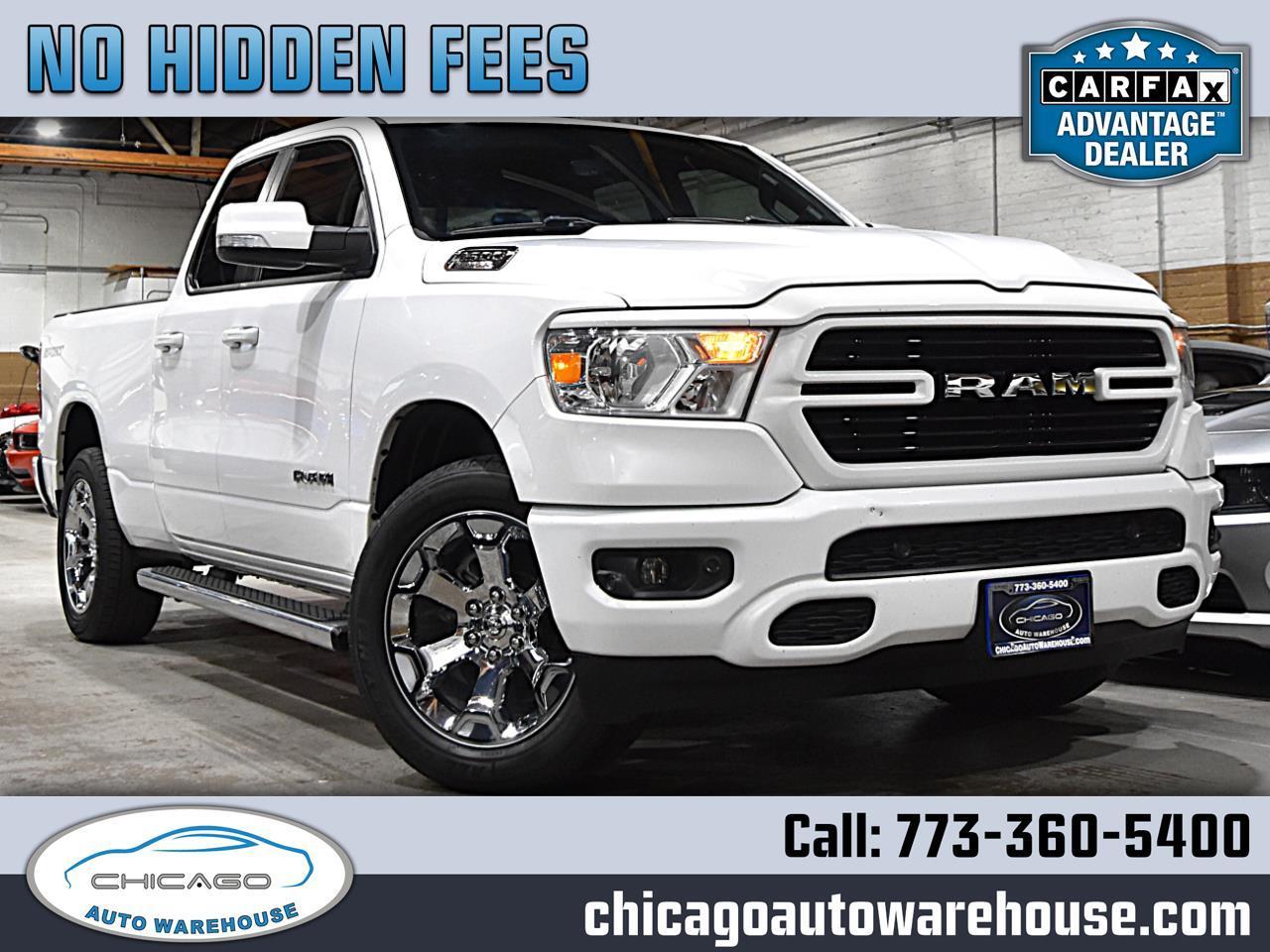 RAM 1500 Big Horn 4x4 Quad Cab 6'4" Box 2020