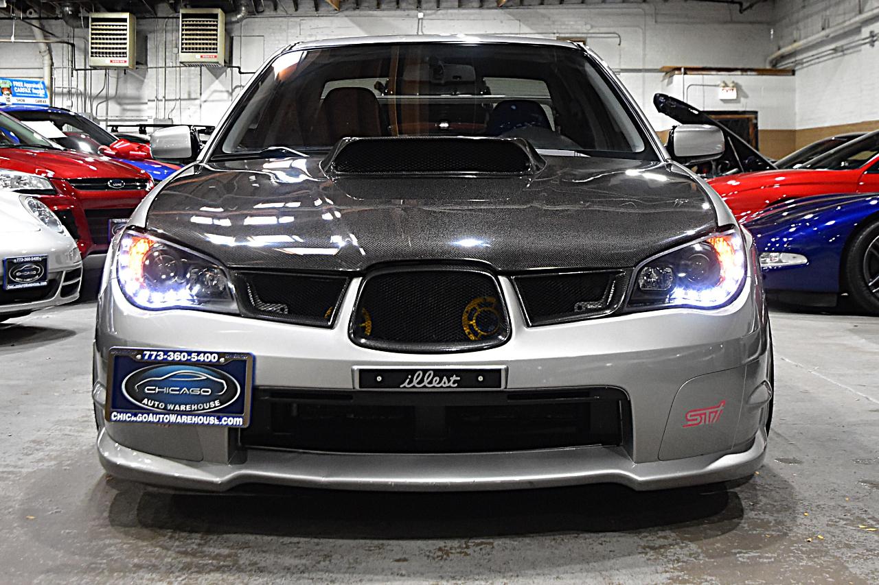 Subaru Impreza Sedan 4dr H4 Turbo WRX STI w/Slver Wheels 2007