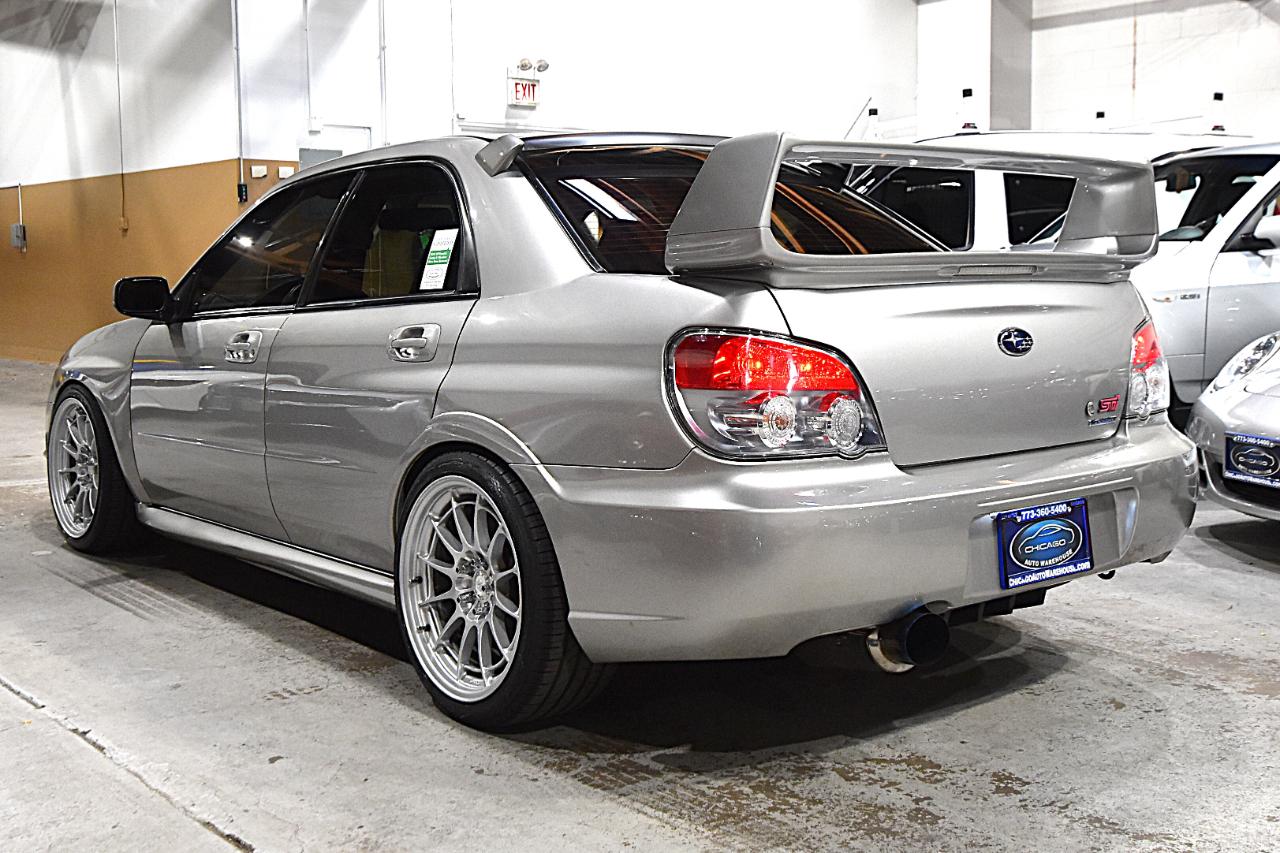 Subaru Impreza Sedan 4dr H4 Turbo WRX STI w/Slver Wheels 2007