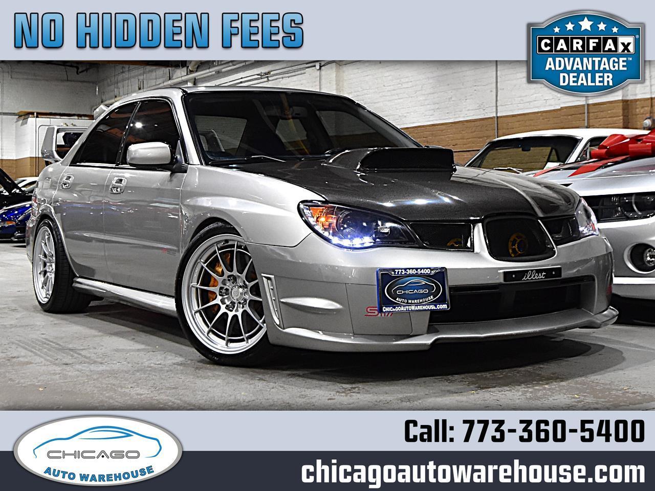 Subaru Impreza Sedan 4dr H4 Turbo WRX STI w/Slver Wheels 2007