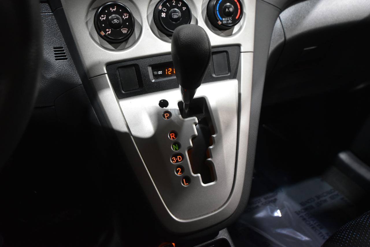 Toyota Matrix 5dr Wgn Auto FWD (Natl) 2009