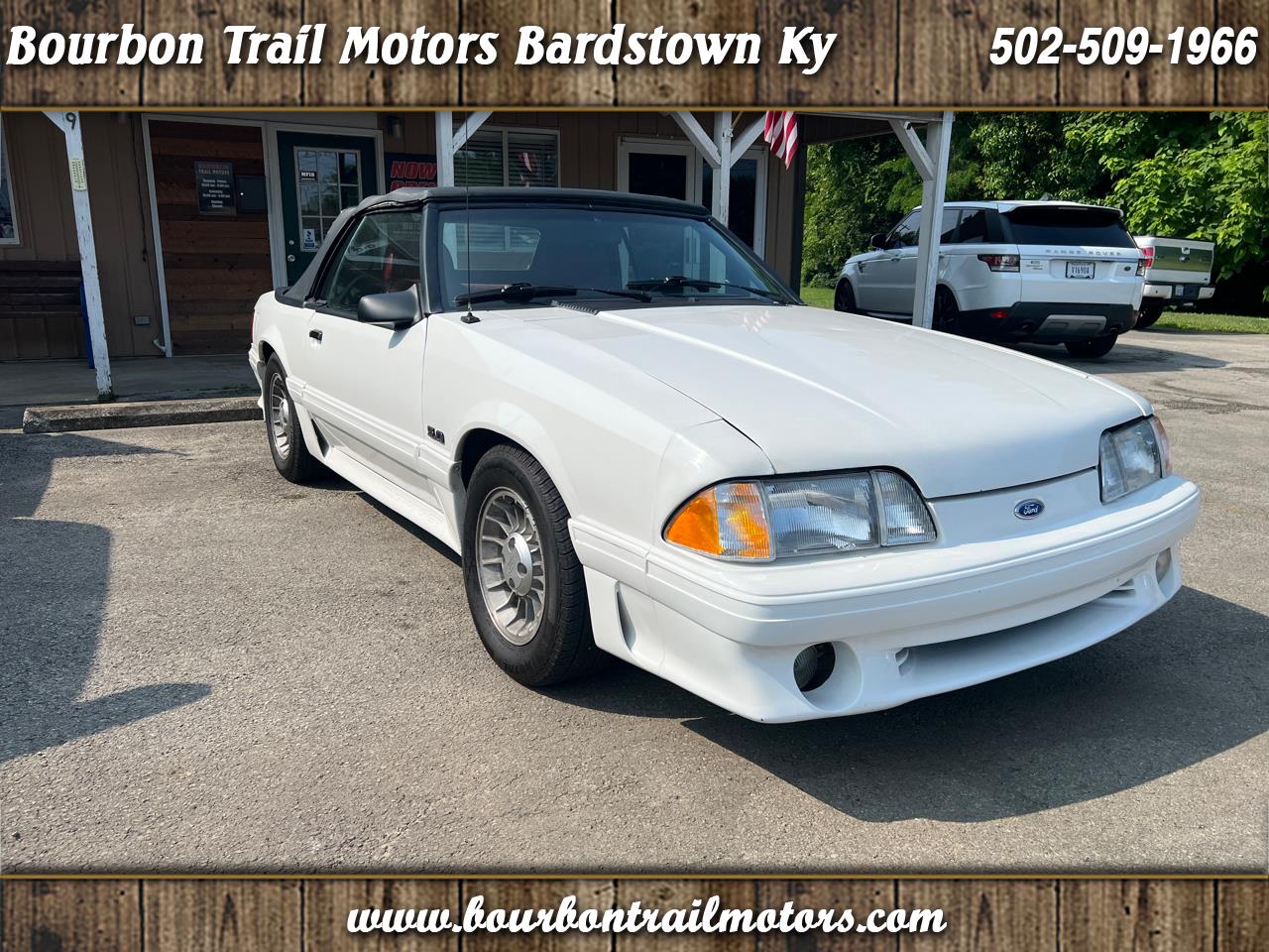 Used 1987 Ford Mustang for Sale in Bardstown KY 40004 Bourbon Trail Motors