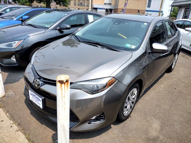 Used 2017 Toyota Corolla LE CVT for Sale in Philidelphia PA 19149