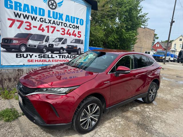 Red (Maroon) 2021 Toyota Venza LE AWD SUV / Crossover All-Wheel Drive Automatic