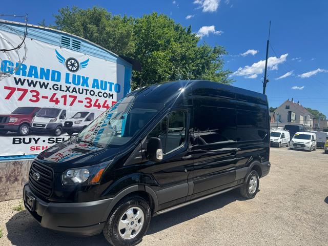 Black 2017 Ford Transit Cargo Van Rear-Wheel Drive Automatic