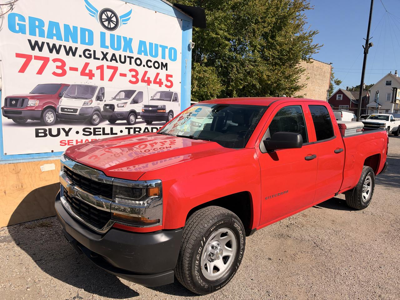 2018 Chevrolet Silverado 1500 4WD Double Cab 143.5" Work Truck