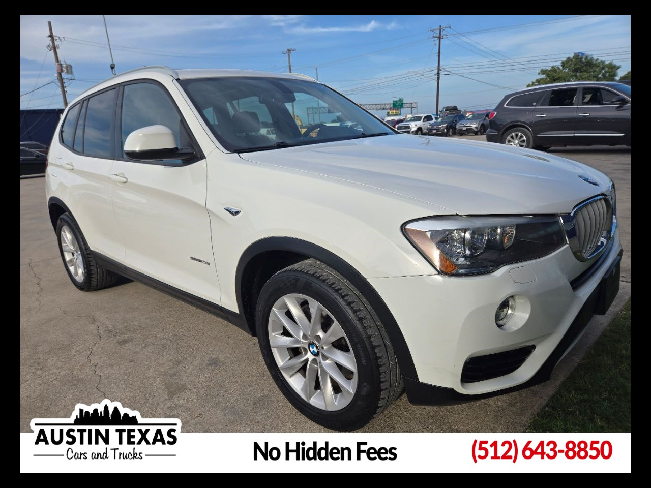 2017 BMW X3 sDrive28i Sports Activity Vehicle