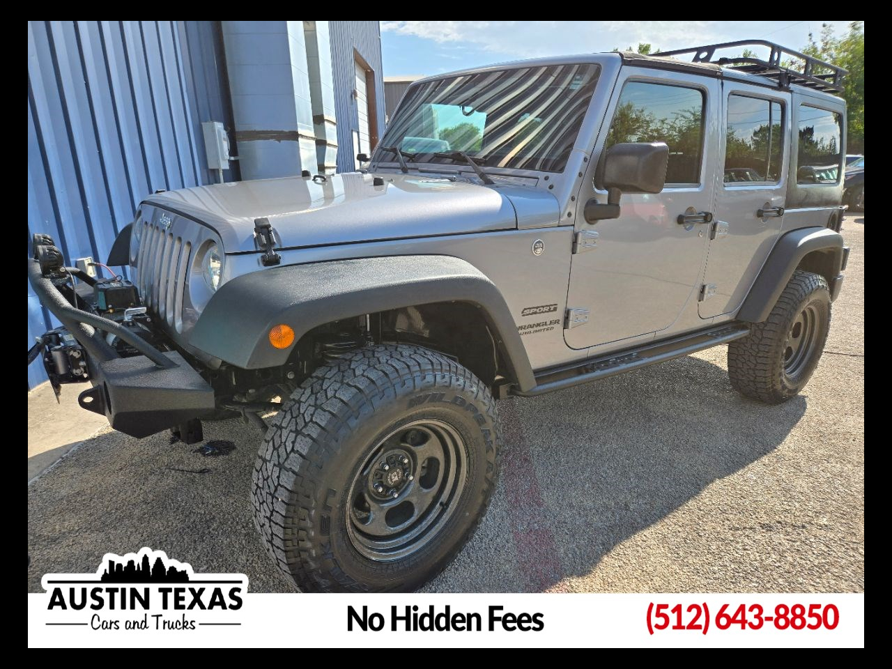 2016 Jeep Wrangler Unlimited 4WD 4dr Sport