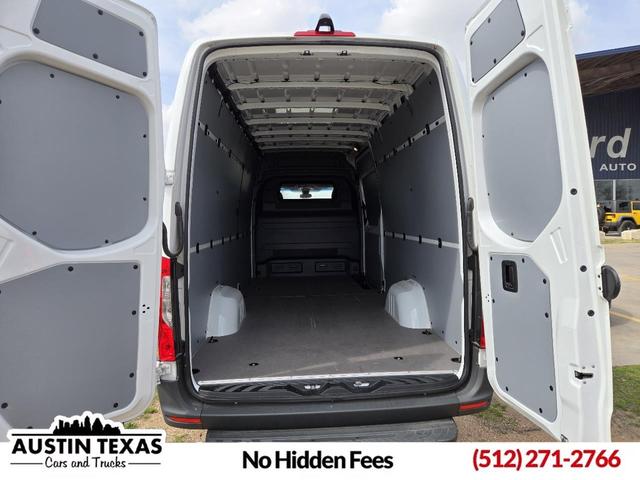 White 2024 Mercedes-Benz Sprinter Cargo 2500 170 High Roof RWD Van Rear-Wheel Drive Automatic