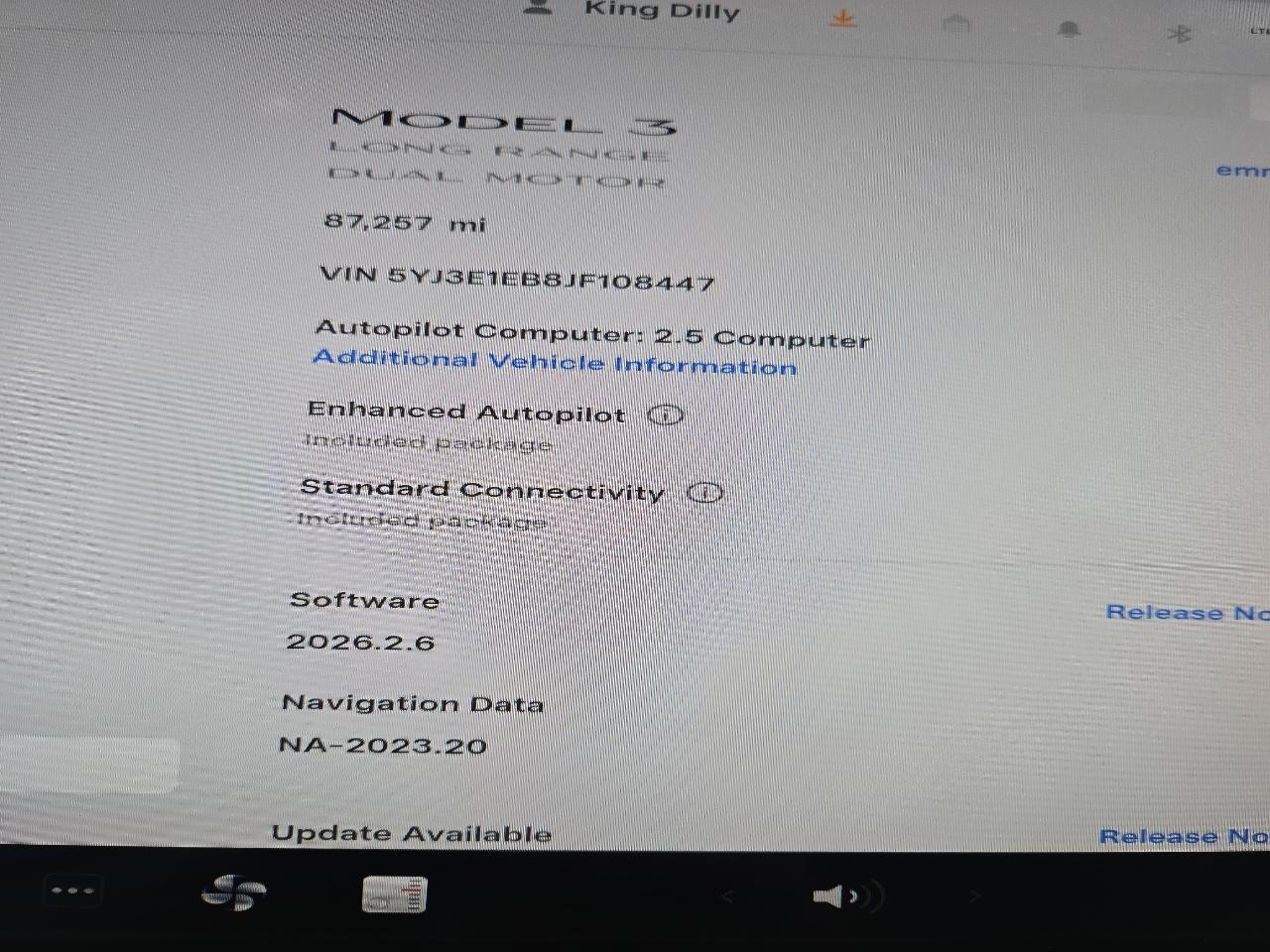Tesla Model 3 Long Range Battery AWD 2018