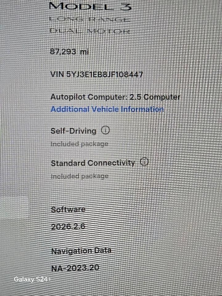 Tesla Model 3 Long Range Battery AWD 2018