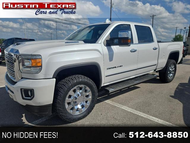 Black 2018 GMC Sierra 2500HD Pickup Truck Four-Wheel Drive Automatic