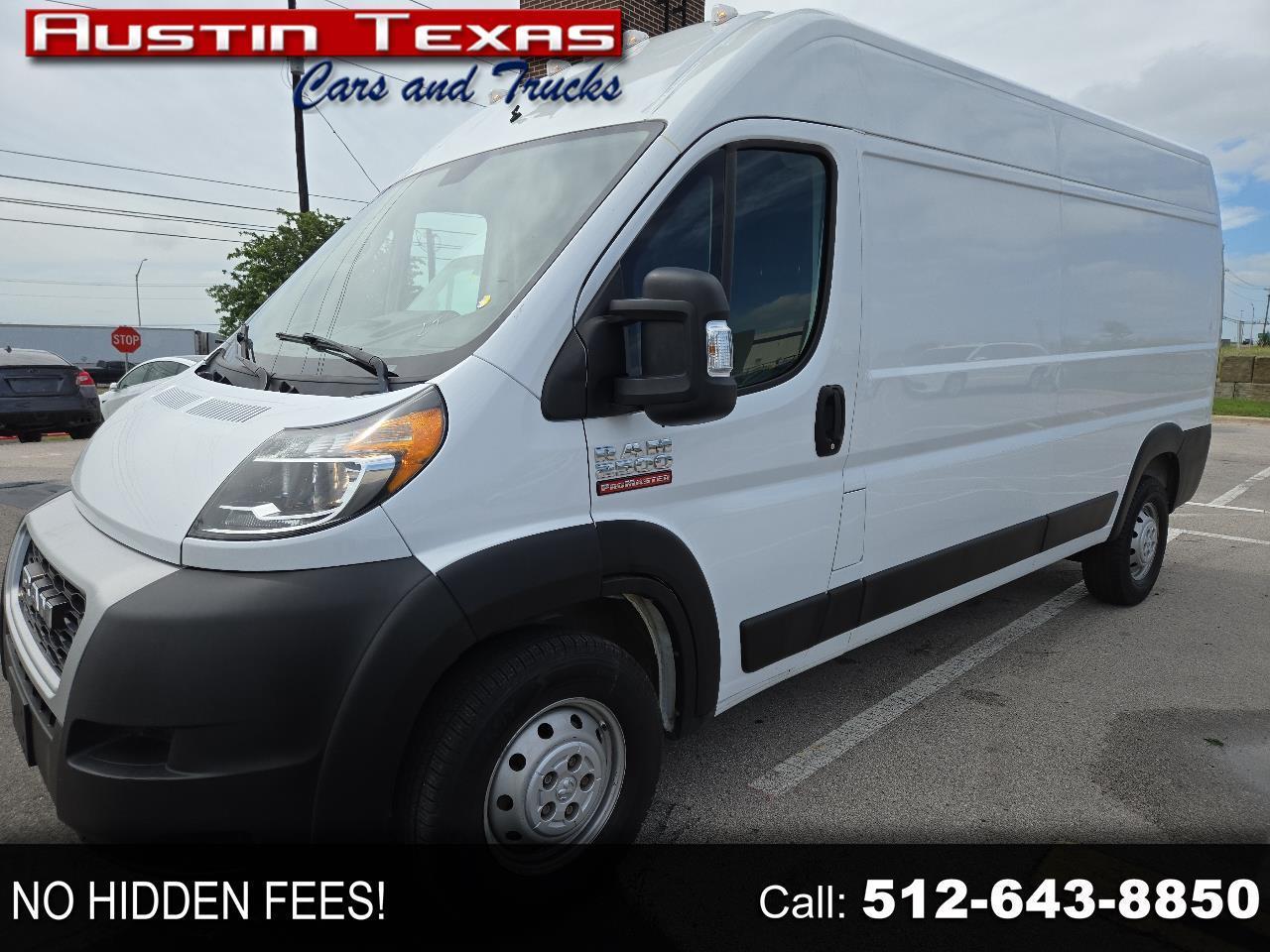 2021 RAM ProMaster Cargo Van 2500 High Roof 159" WB