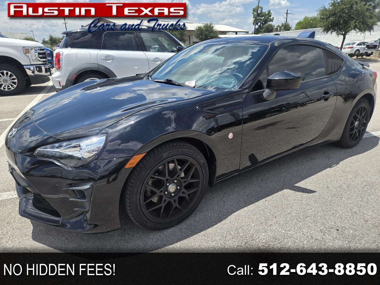 2017 Toyota 86 Manual (Natl)