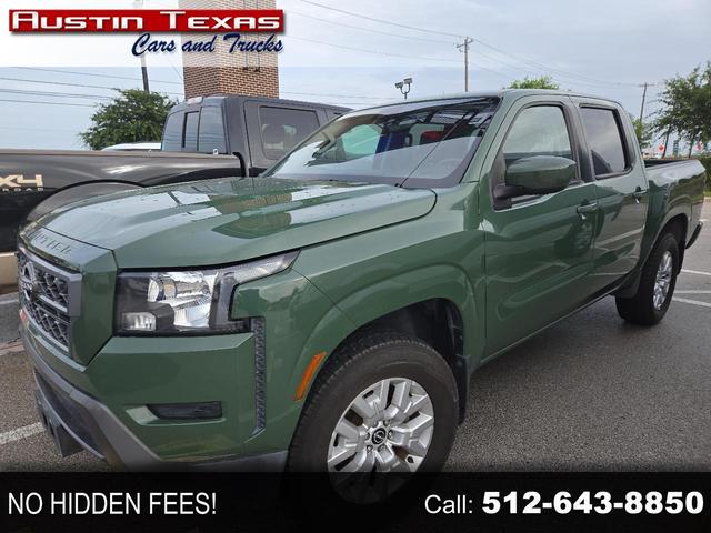 Green 2022 Nissan Frontier Pickup Truck 4X2 Automatic