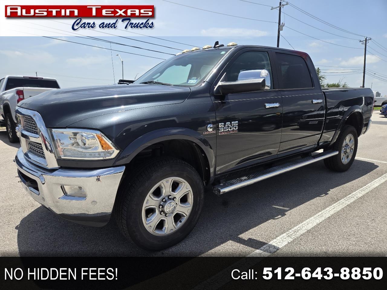 2018 RAM 3500 Laramie 4x4 Crew Cab 6'4" Box