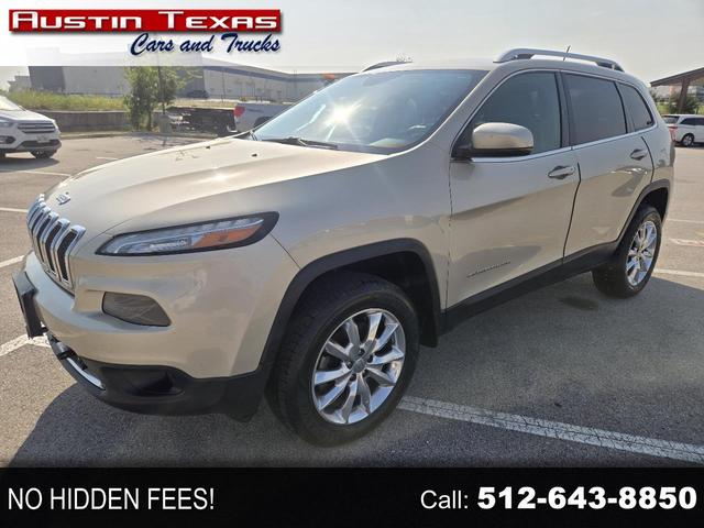 Brown (Tan) 2014 Jeep Cherokee SUV / Crossover Four-Wheel Drive Automatic