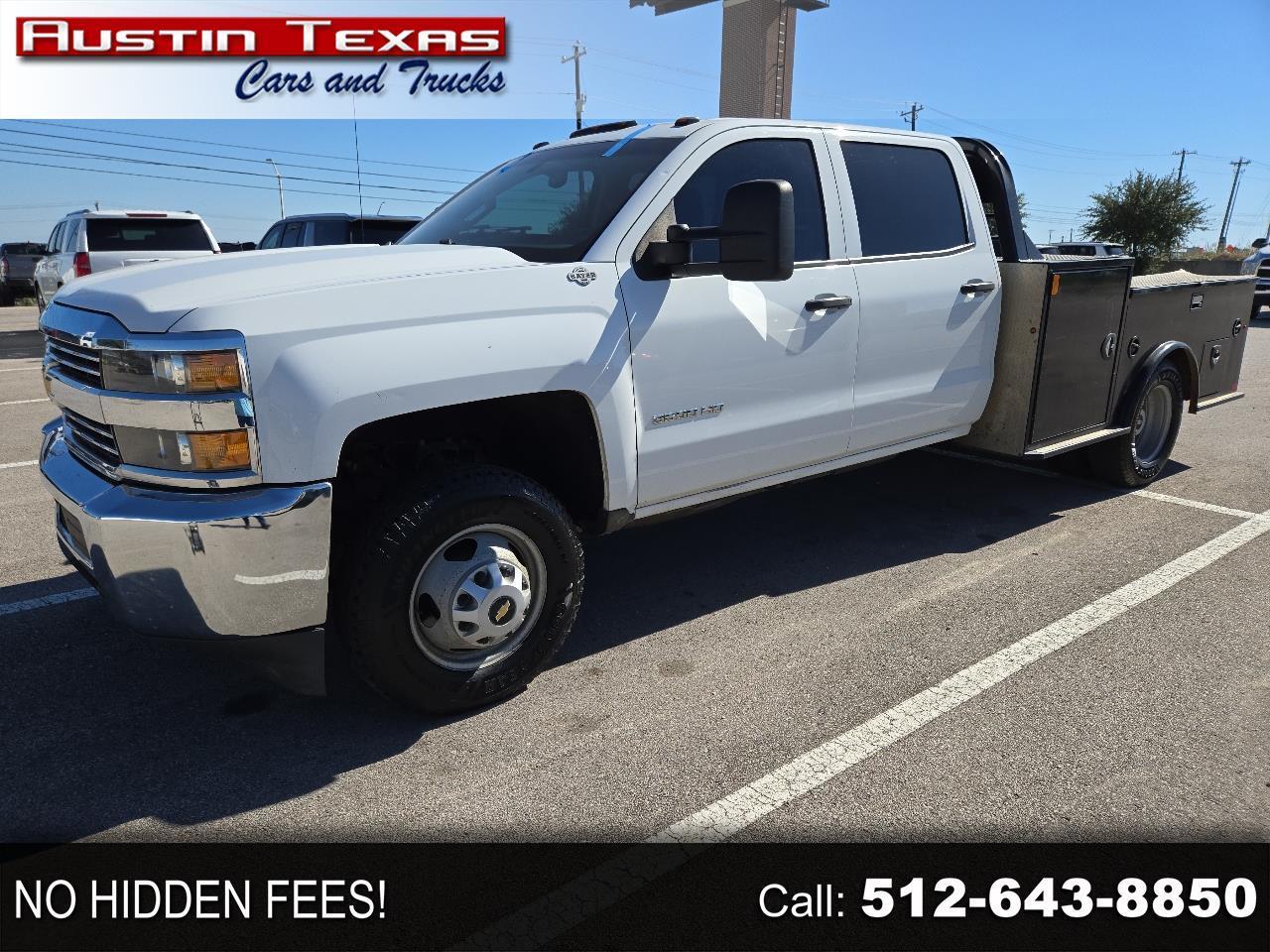 Chevrolet Silverado 3500HD 2WD Crew Cab 171.5" WB, 59.06" CA WT 2018