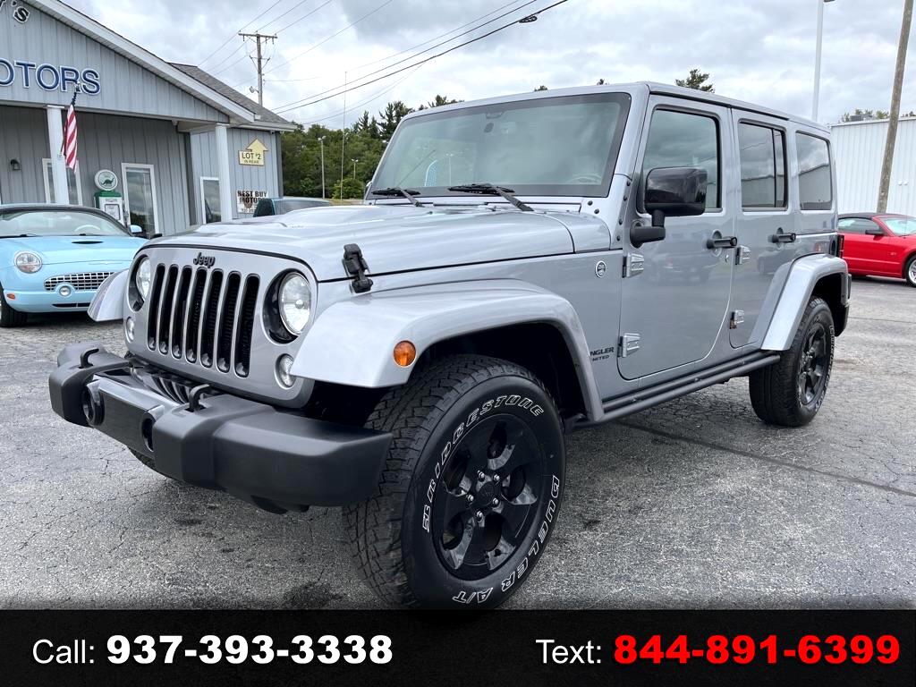 Used 2015 Jeep Wrangler Unlimited 4WD 4dr Altitude for Sale in Hillsboro OH  45133 Best Buy Motors