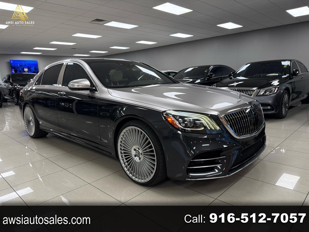 2018 Mercedes-Benz S-Class S560 4MATIC