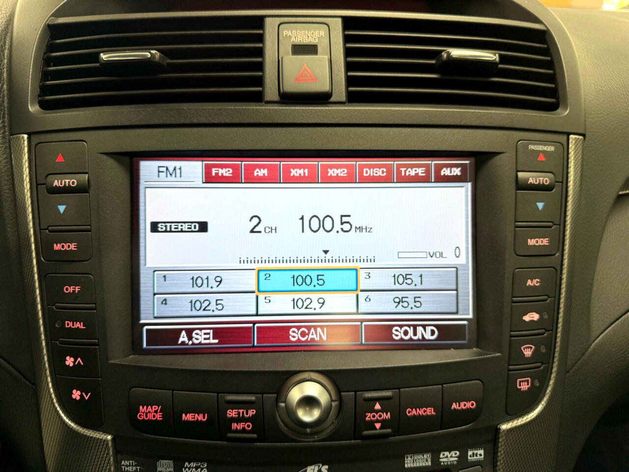 Acura TL Type-S 5-Speed AT 2007