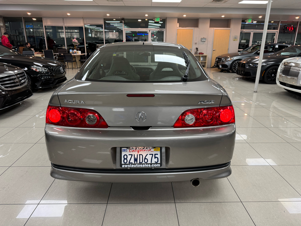 Acura RSX Coupe with 5-speed AT 2005