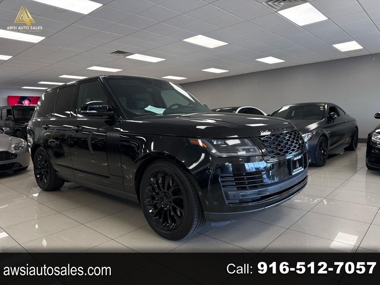 2018 Land Rover Range Rover HSE