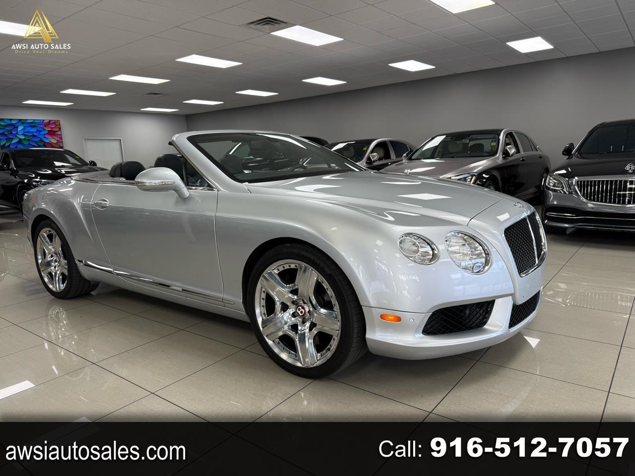 Bentley Continental GTC V8 2013