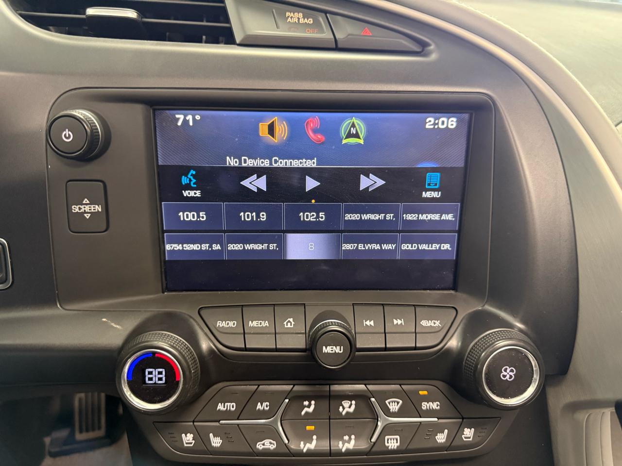 Chevrolet Corvette Z51 3LT Coupe Automatic 2015