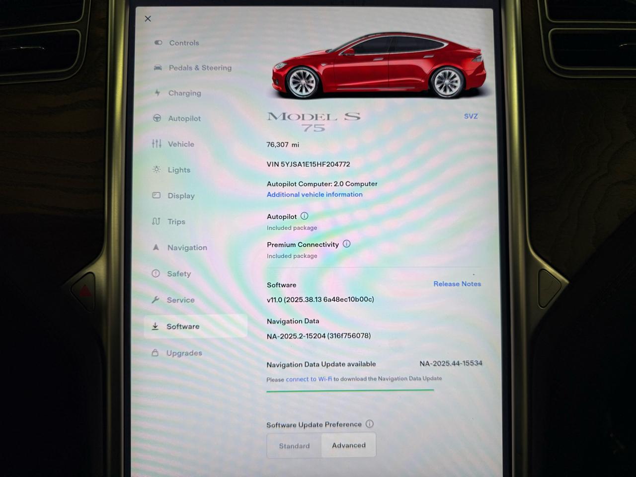 Tesla Model S 75 4D Sedan 2017