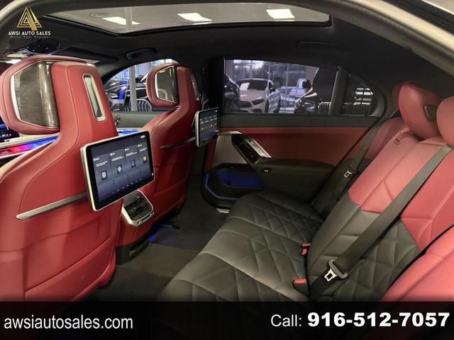 Black 2023 BMW 7 Series 740i RWD Sedan Rear-Wheel Drive Automatic