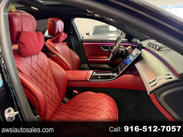 Black 2023 Mercedes-Benz S-Class Sedan All-Wheel Drive Automatic