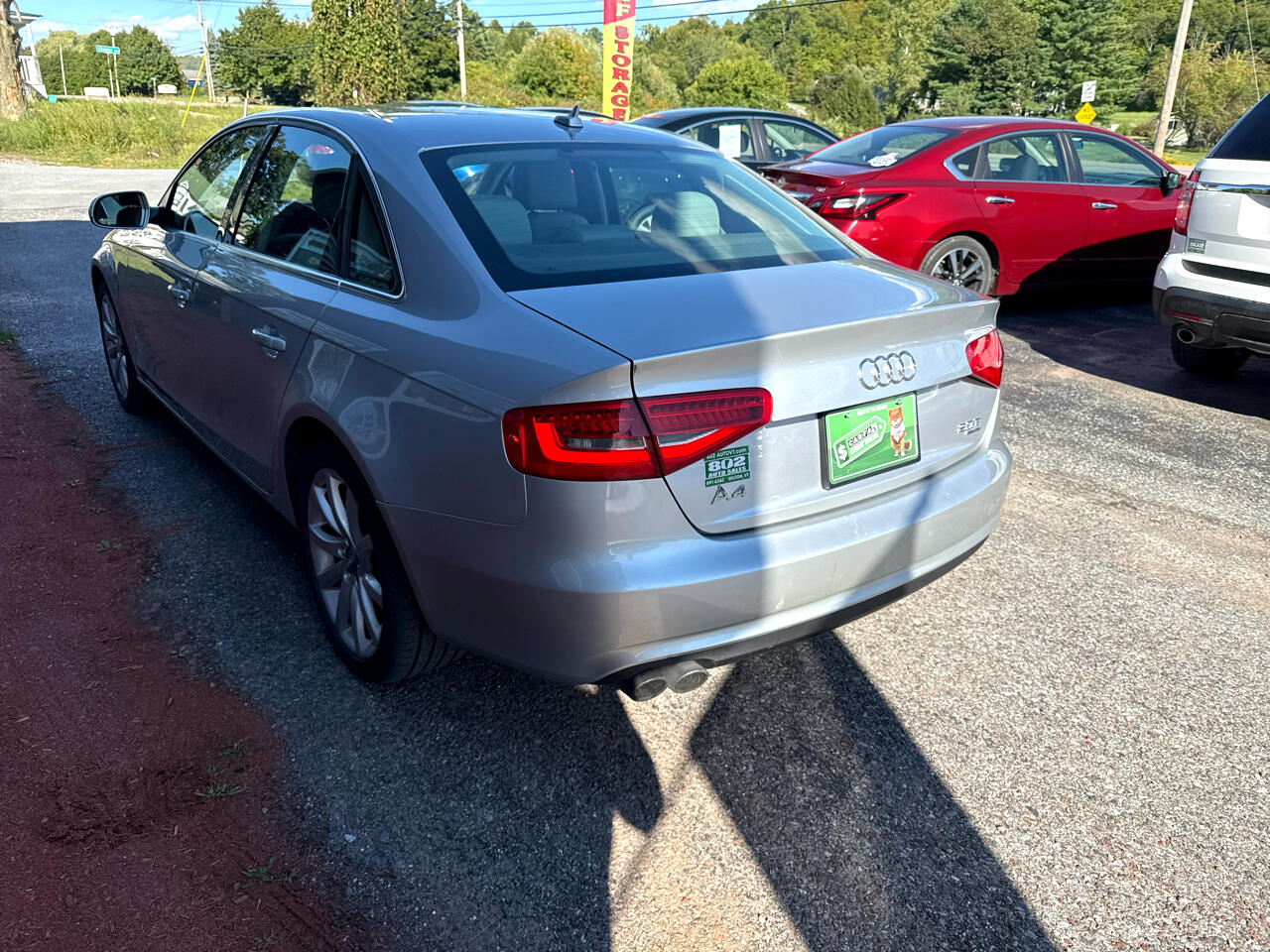 Audi A4 2.0T Sedan quattro Tiptronic 2013 Audi A4 2.0T Sedan quattro Tiptronic 2013