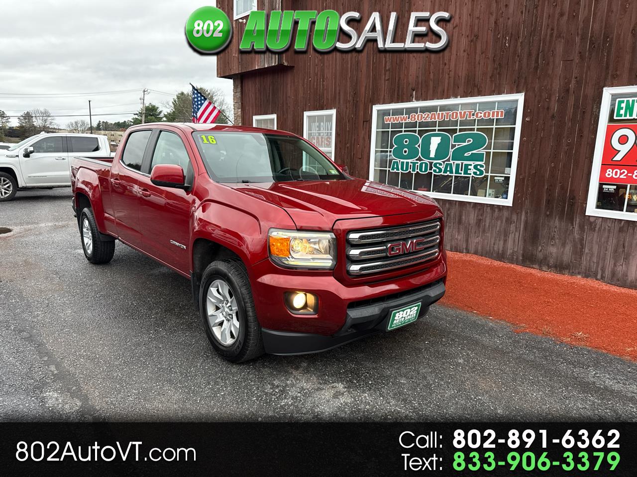 2016 GMC Canyon SLE Crew Cab 4WD