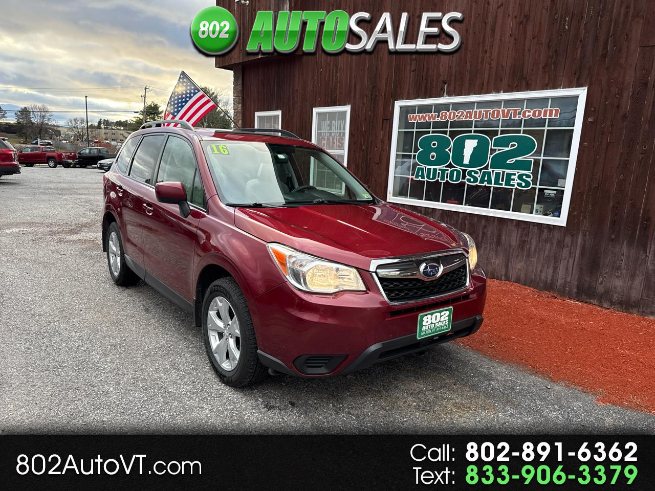 2016 Subaru Forester 2.5i Premium PZEV CVT
