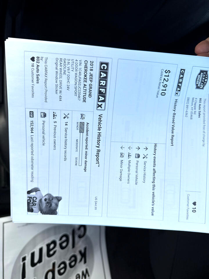 Jeep Grand Cherokee Laredo 4WD 2018