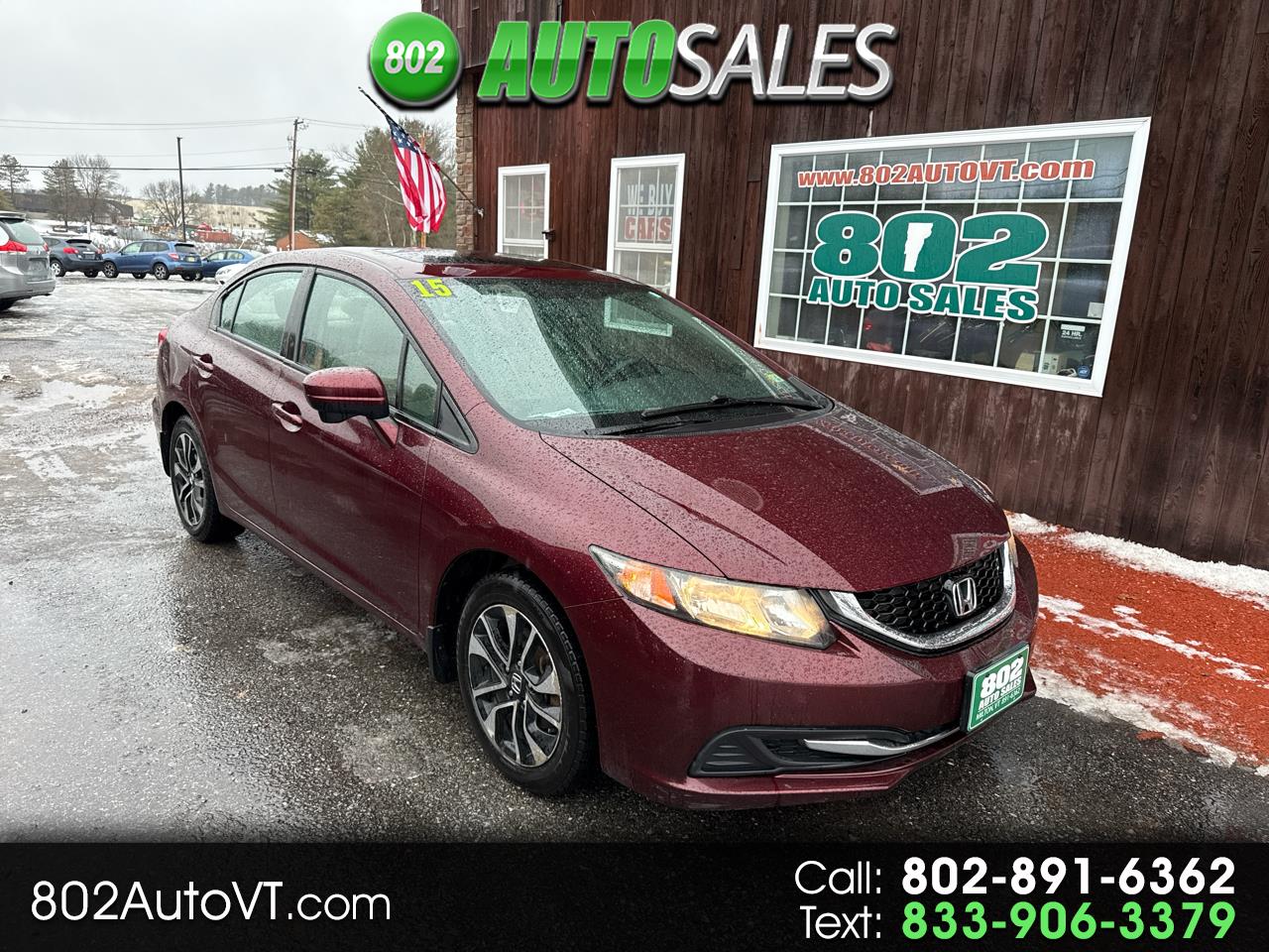 2015 Honda Civic EX Sedan CVT