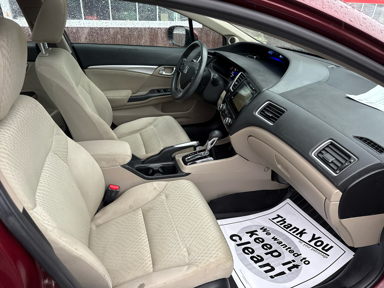 Honda Civic EX Sedan CVT 2015