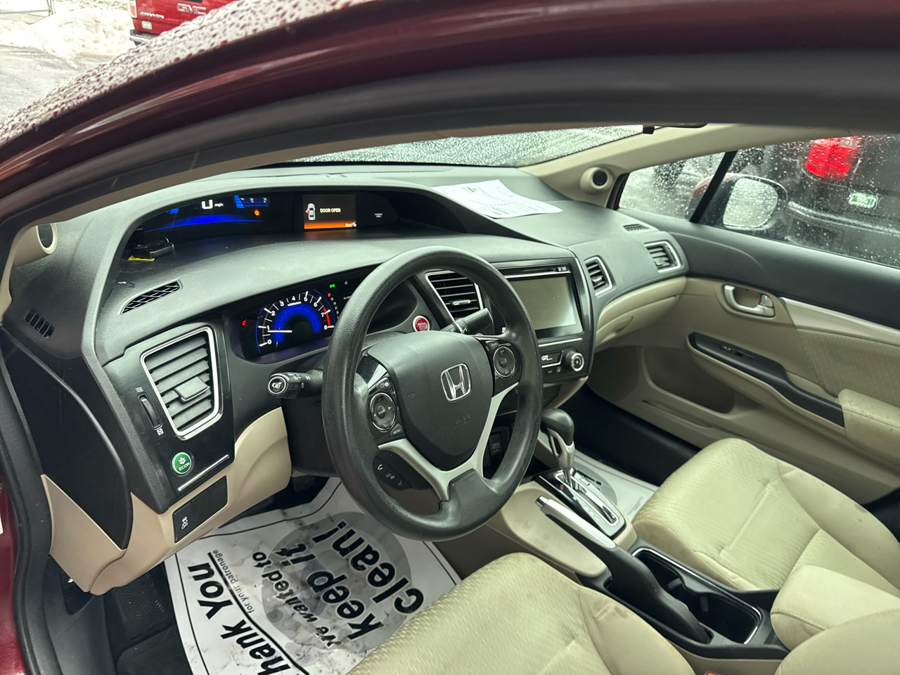 Honda Civic EX Sedan CVT 2015