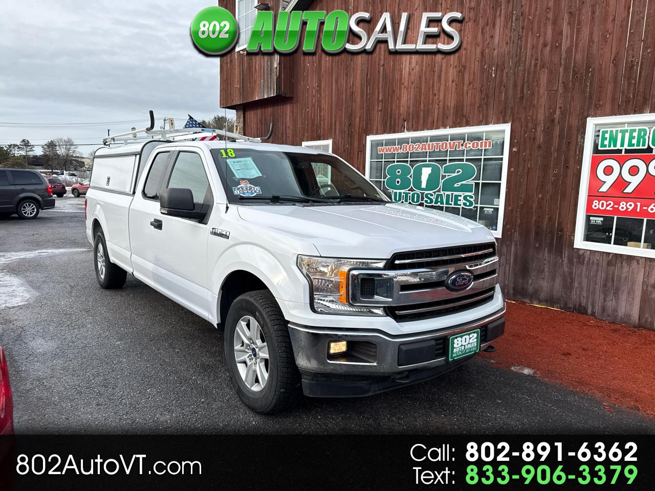2018 Ford F-150 4WD SuperCab 145" XLT