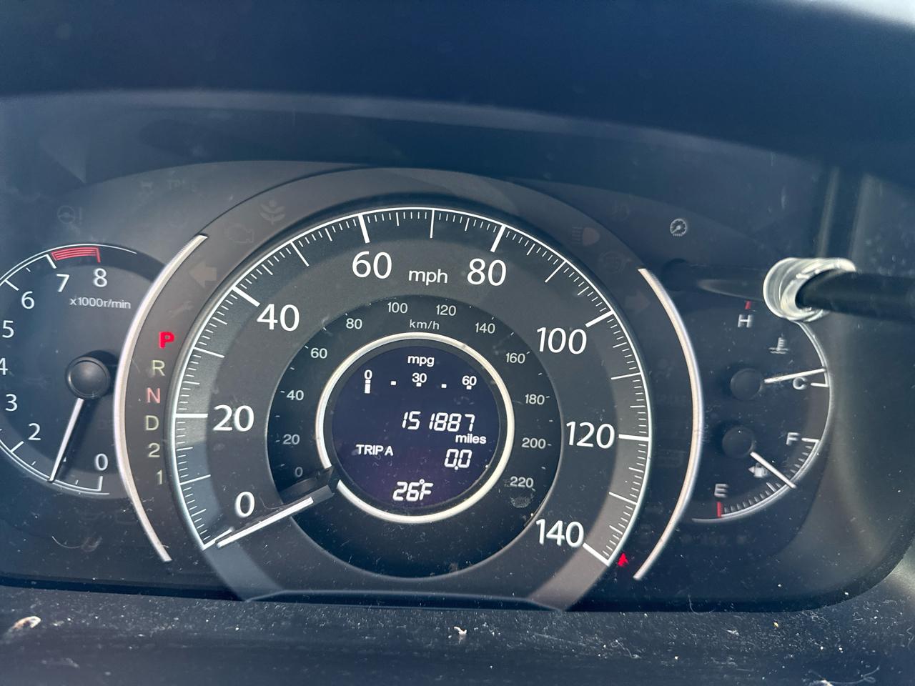 Honda CR-V EX-L 4WD 5-Speed AT 2013