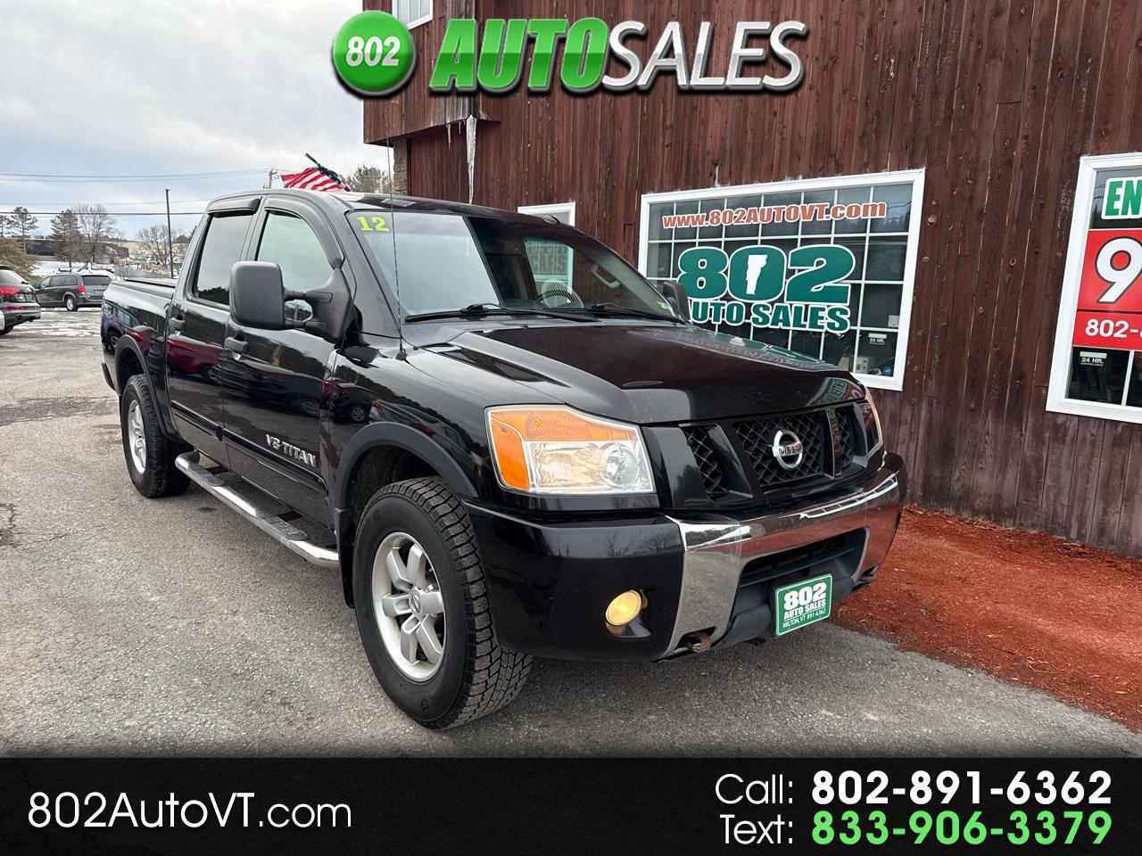 2012 Nissan Titan SV Crew Cab 4WD