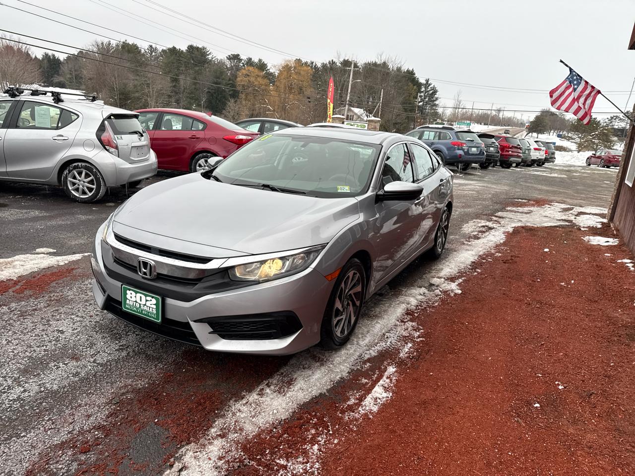 Honda Civic EX Sedan CVT 2018