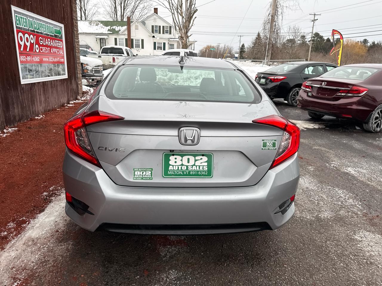 Honda Civic EX Sedan CVT 2018