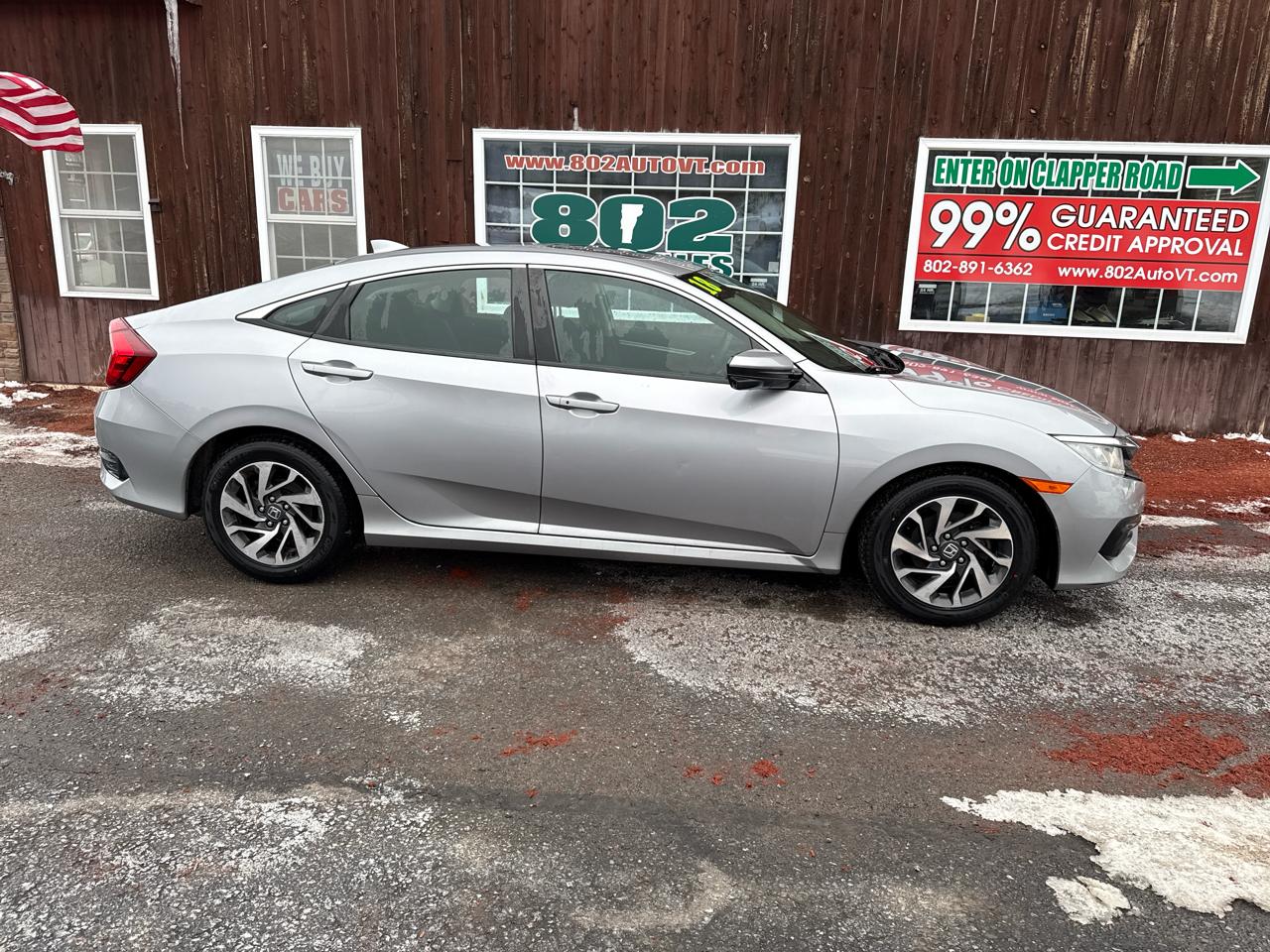 Honda Civic EX Sedan CVT 2018