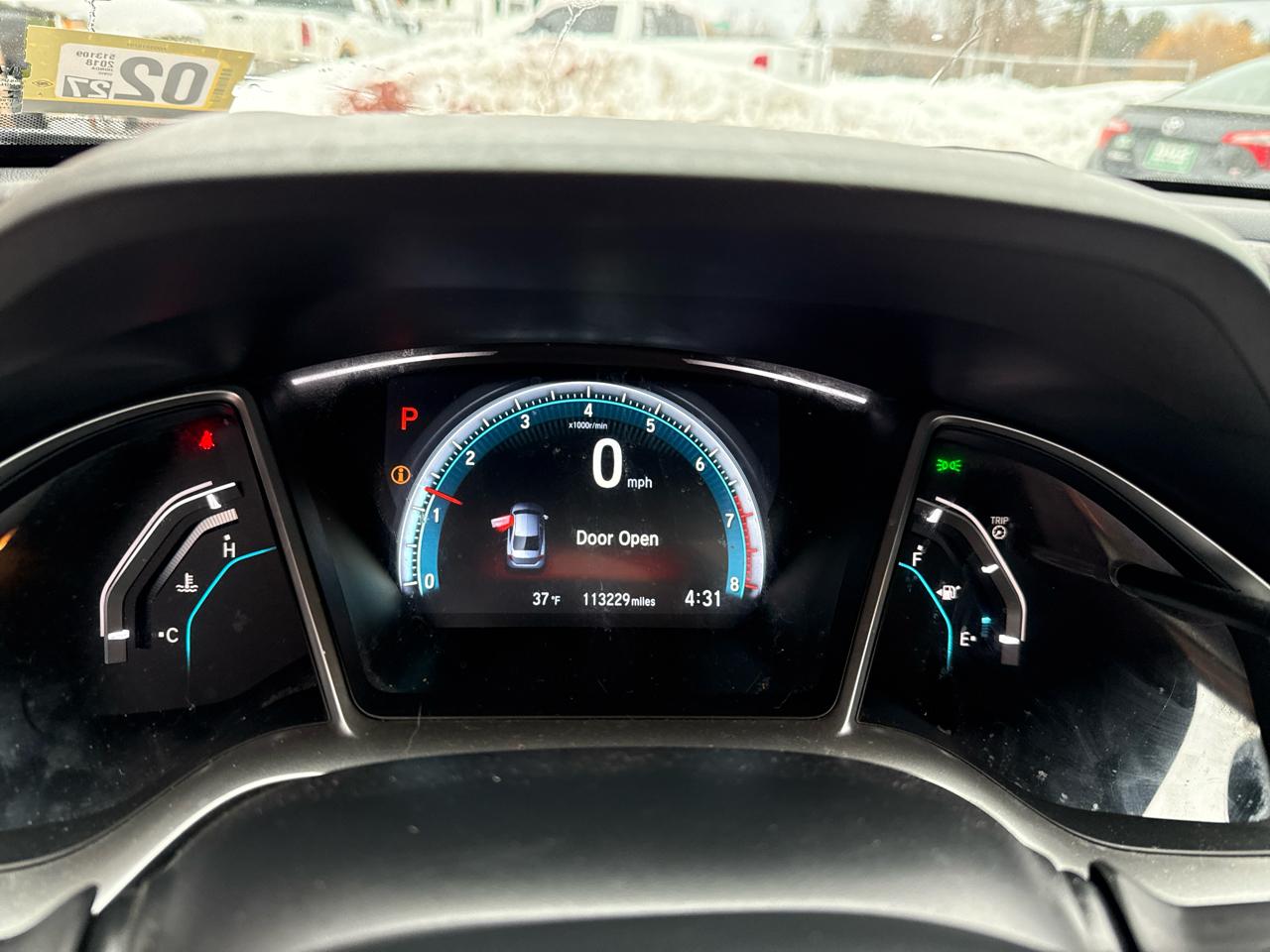 Honda Civic EX Sedan CVT 2018