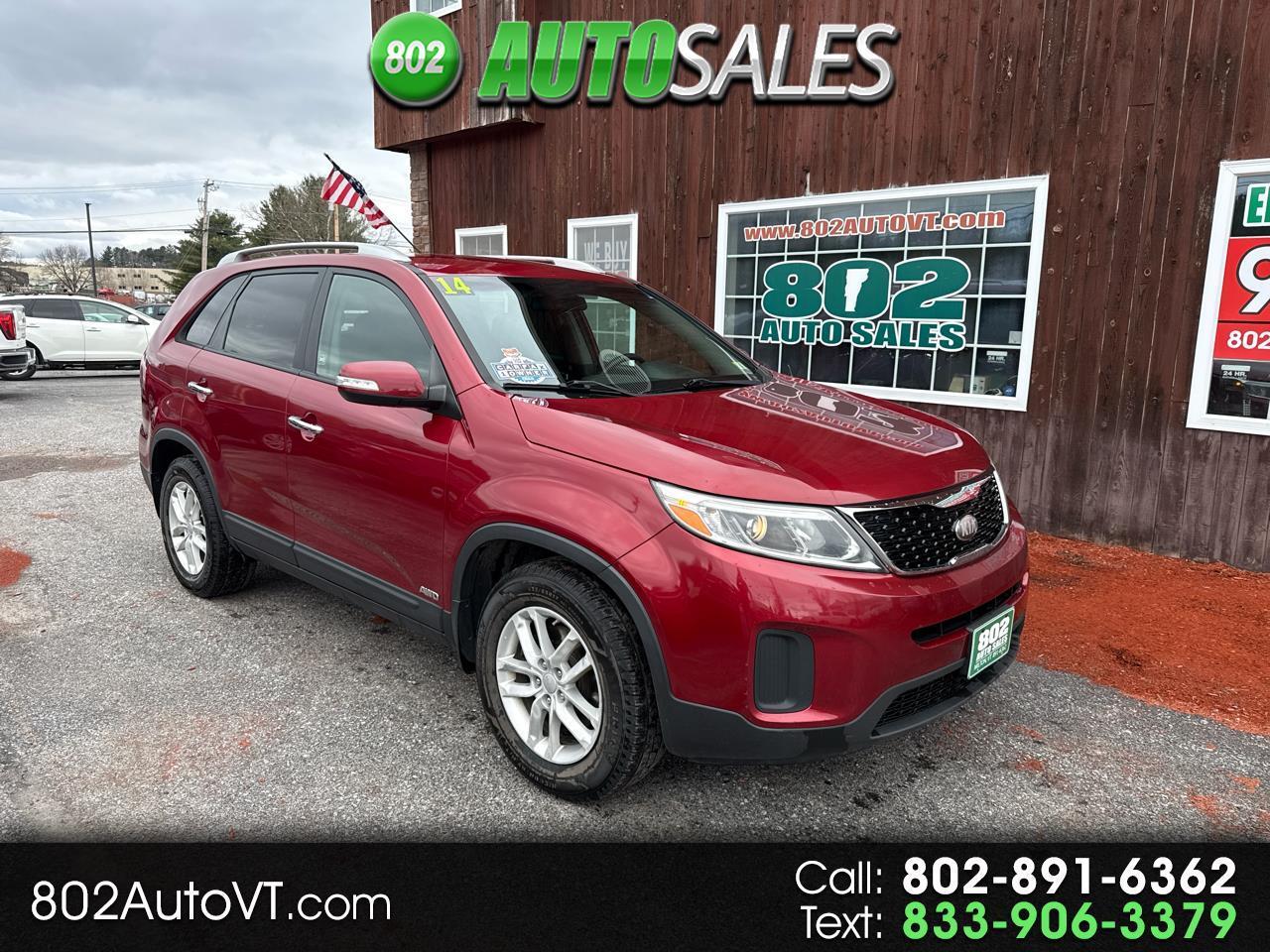 Kia Sorento LX V6 AWD 2014