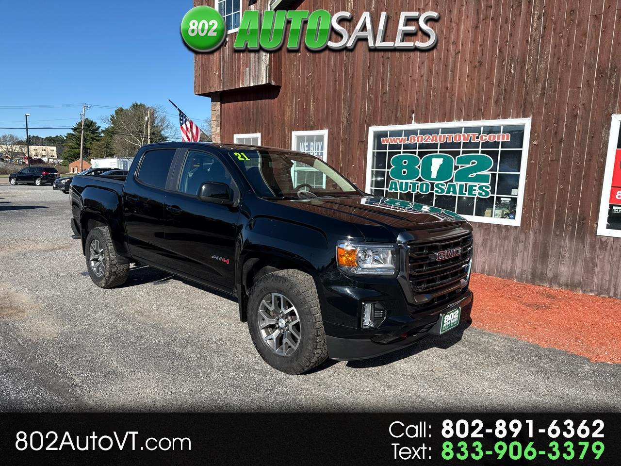 GMC Canyon AT4 Crew Cab w/Leather 4WD 2021